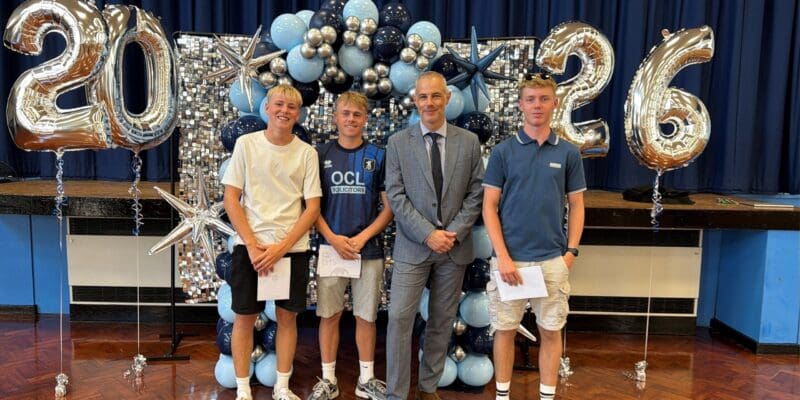 Manor College students mark a results day to remember